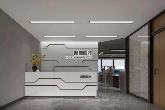 鋁合金雙玻百葉隔斷案例