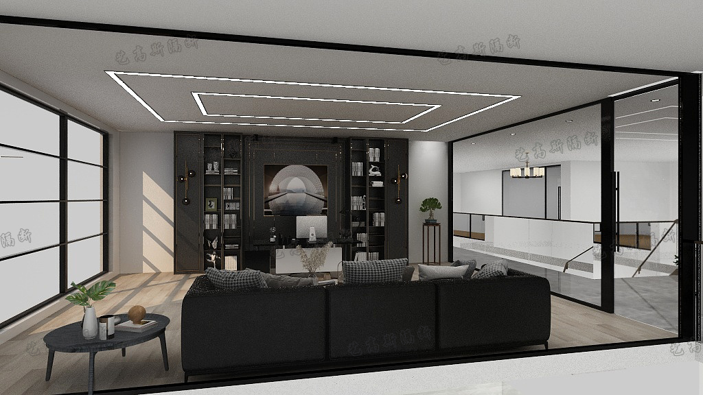 隔斷安裝效果圖 隔斷安裝效果圖