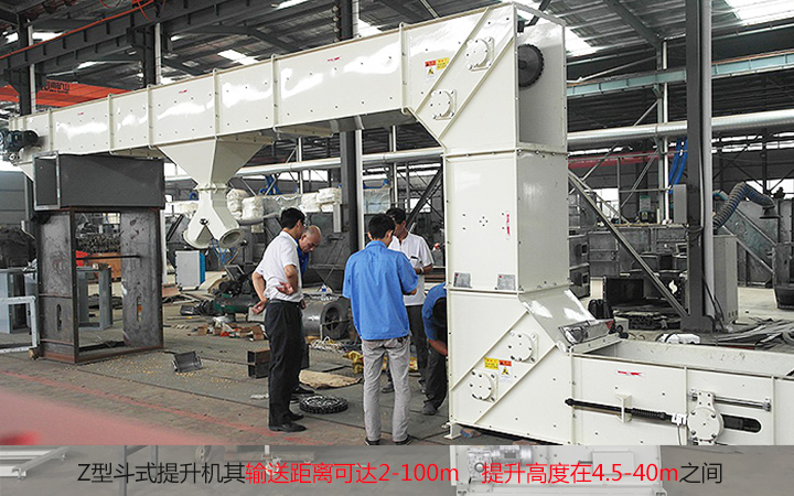 Z型斗式提升機選型方法